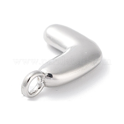Rack Plating Brass Balloon Letter Pendants&nbsp;KK-C050-01P-L