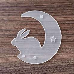 DIY Animal on the Crescent Moon Big Pendant Silicone Molds&nbsp;DIY-F125-06