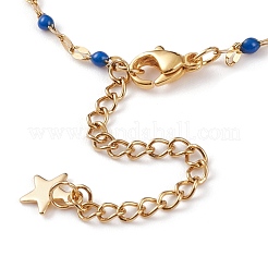 PVD Vacuum Plating 304 Stainless Steel Link Chain Bracelet Making&nbsp;AJEW-JB00870-01