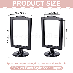 10Pcs 2 Styles PVC Double-sided Nail Art Display Stand&nbsp;ODIS-WR0001-14