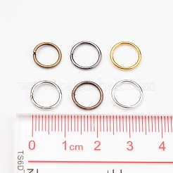 1 Box Brass Open Jump Rings&nbsp;KK-X0060-10mm