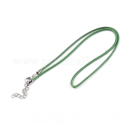 Waxed Cord Necklace Making&nbsp;NCOR-T001-46