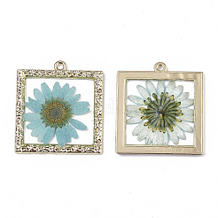Epoxy Resin Pendants&nbsp;LS-X-RESI-T045-029D