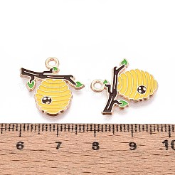 Alloy Enamel Pendants&nbsp;ENAM-T022-61A