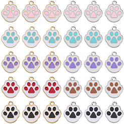 60Pcs Alloy Enamel Pendants&nbsp;ENAM-BM0001-54