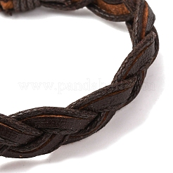 PU Leather Cord Bracelets for Men Women&nbsp;WGFF396-01