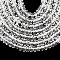 Synthetic Quartz Crystal Beads Strands&nbsp;G-F086-C-01