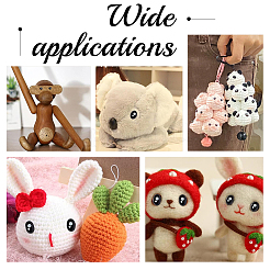 110 Sets 11 Styles Plastic Doll Craft Eyes&nbsp;DIY-PH0017-66