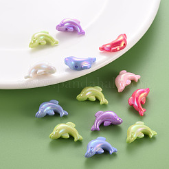 Opaque Acrylic Beads&nbsp;X-TACR-S153-34I