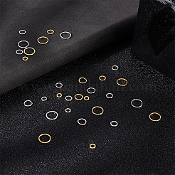 600Pcs 8 Styles 304 Stainless Steel Open Jump Rings&nbsp;STAS-BBC0008-84