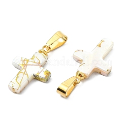 Drawbench Style Natural Freshwater Shell Pendants&nbsp;PALLOY-JF05488
