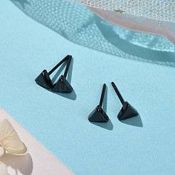 Hypoallergenic Bioceramics Zirconia Ceramic Stud Earrings&nbsp;EJEW-Z023-09C