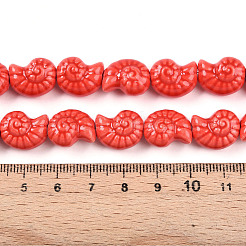 Handmade Porcelain Beads Strands&nbsp;PORC-I028-02H