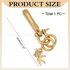 Brass Key Hook Shanckle Clasps&nbsp;KEYC-ME00011