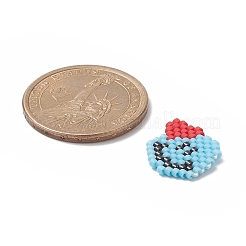 3 Colors Handmade Seed Beads&nbsp;PALLOY-MZ00070