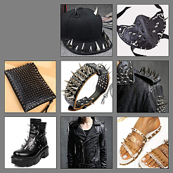 Zinc Alloy Rivets&nbsp;DIY-GF0010-81C