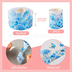 2M PET Waterproof Plastic Stickers&nbsp;DIY-TAC0001-83B