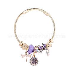 304 Stainless Steel European Bangles&nbsp;FS-WG69792-01