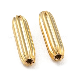 Rack Plating Eco-friendly Brass Beads&nbsp;KK-M257-21G