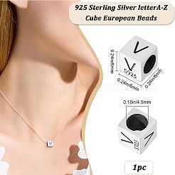 Sterling Silver Beads&nbsp;STER-WH20009-04V-P