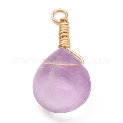 Natural Fluorite Pendants&nbsp;PALLOY-JF00607