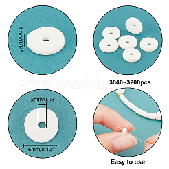 Handmade Polymer Clay Beads&nbsp;CLAY-PH0001-30D-03