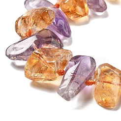 Natural Ametrine Beads Strands&nbsp;G-C179-C01-01