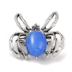 Natural White Jade Brooches&nbsp;G-A224-01AS-19