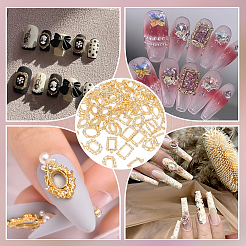 Alloy Cabochons&nbsp;MRMJ-WH0082-77