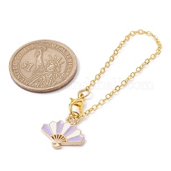 Chinese Style Alloy Enamel Pendants Decorations&nbsp;HJEW-JM01703