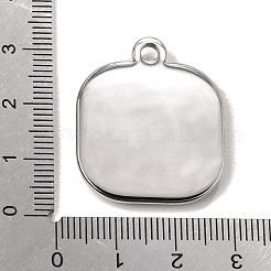 304 Stainless Steel & Natural Paua Shell Pendants&nbsp;SH-CBA7184-01B-P