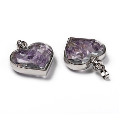 Glass Bottle Pendants&nbsp;G-Z010-02B
