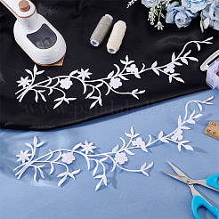 2Pcs Computerized Embroidery Polyester Sew on Patches&nbsp;DIY-GF0012-69B