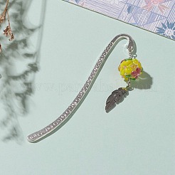 Tibetan Style Alloy Bookmarks&nbsp;AJEW-JK00166-01