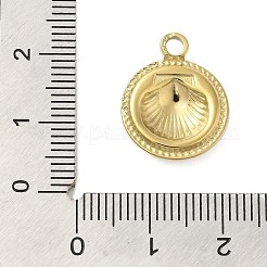 304 Stainless Steel Pendants&nbsp;STAS-U023-13G