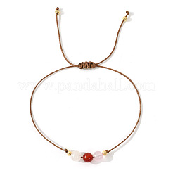 Natural Agate Beads Braided Bead Bracelets for Women&nbsp;LN7466