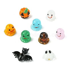 9Pcs 9 Styles Halloween Themed Handmade Lampwork Beads&nbsp;LAMP-CJ0002-62