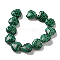 Synthetic Malachite Beads Strands&nbsp;G-K335-01B