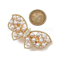 Tibetan Style Alloy Rhinestone Hair Barrettes&nbsp;LS-PHAR-P010-04G