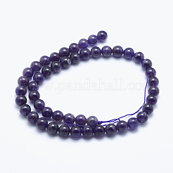 Natural Amethyst Beads Strands&nbsp;GSR062-1