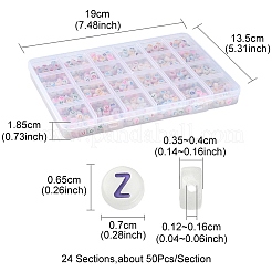 1350Pcs 27 Style Acrylic Beads&nbsp;MACR-YW0002-15