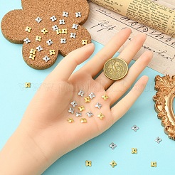 20Pcs Brass Bead Caps&nbsp;KK-YW0003-55G