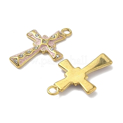 304 Stainless Steel with Crystal Rhinestone Enamel Pendants&nbsp;STAS-G362-02G