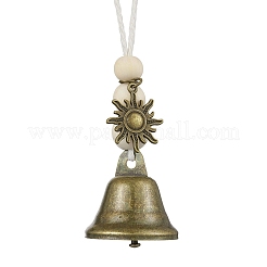 Iron Bell Hanging Ornaments&nbsp;HJEW-JM02523-03