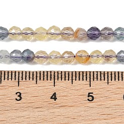 Natural Fluorite Beads Strands&nbsp;G-RM250101-C13