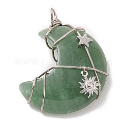 Natural Mixed Stone Pendants&nbsp;PALLOY-JF02107