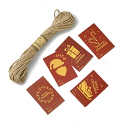 100Pcs Rectangle Paper Gift Tags&nbsp;CDIS-FS0001-19A