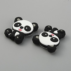 Food Grade Eco-Friendly Silicone Beads&nbsp;LS-SIL-WH0010-04C