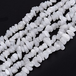 Natural White Jade Beads Strands&nbsp;G-G011-02