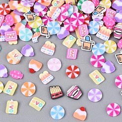 Handmade Polymer Clay Cabochons&nbsp;CLAY-T022-10